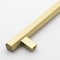 Gliderite Hardware 5-1/16 in. Center to Center Hexagon Bar Pull Satin Gold 4791-128-SG-1 - alternate 4